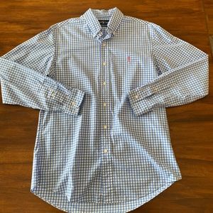 Men’s Polo Ralph Lauren Gingham ButtonDwn Sz Med